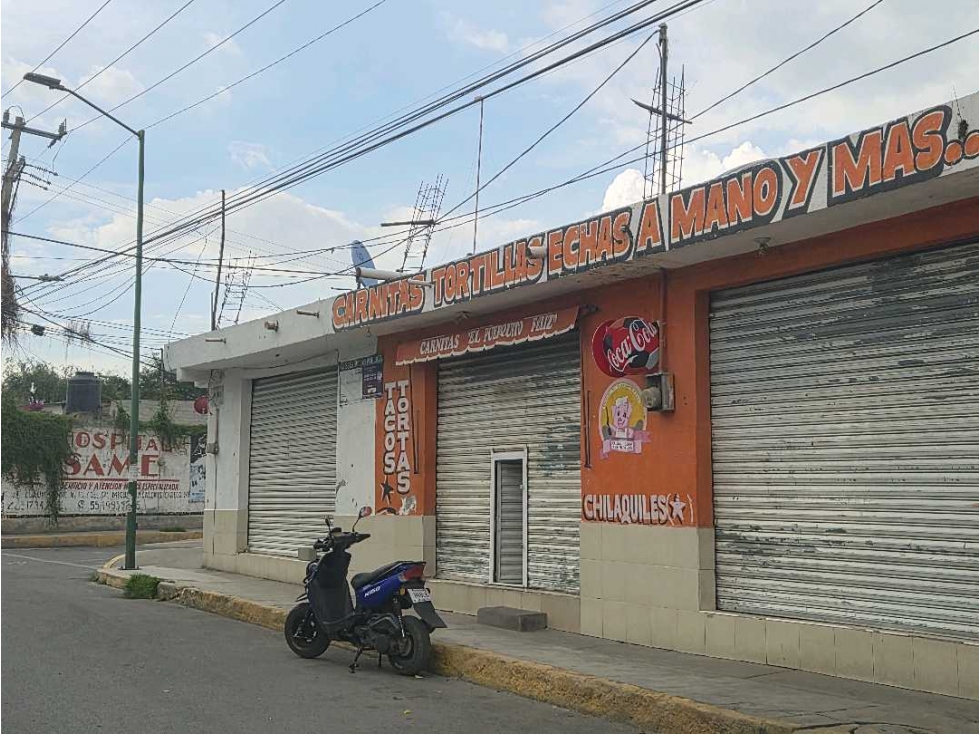 BODEGA EN VENTA EN CHALCO ESTADO DE MÉXICO CON CASA Y 10 LOCALES - 5