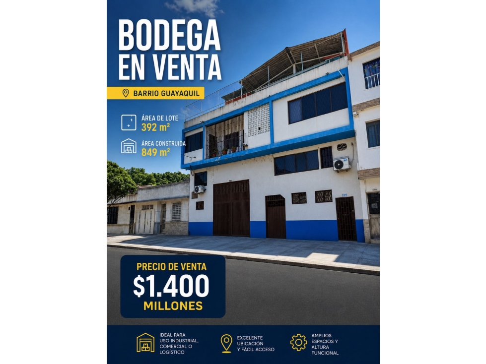 Bodega en venta en Guayaquil