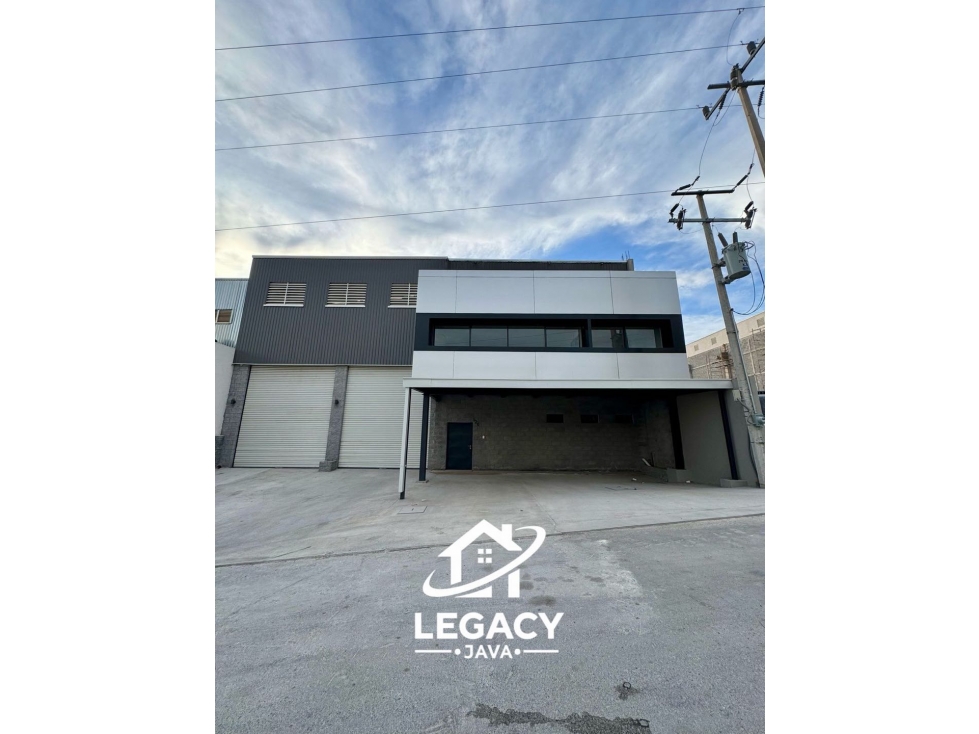 BODEGA INDUSTRIAL EN VENTA, NUEVA CON OFICINAS SANTA CATARINA, N.L. - 1
