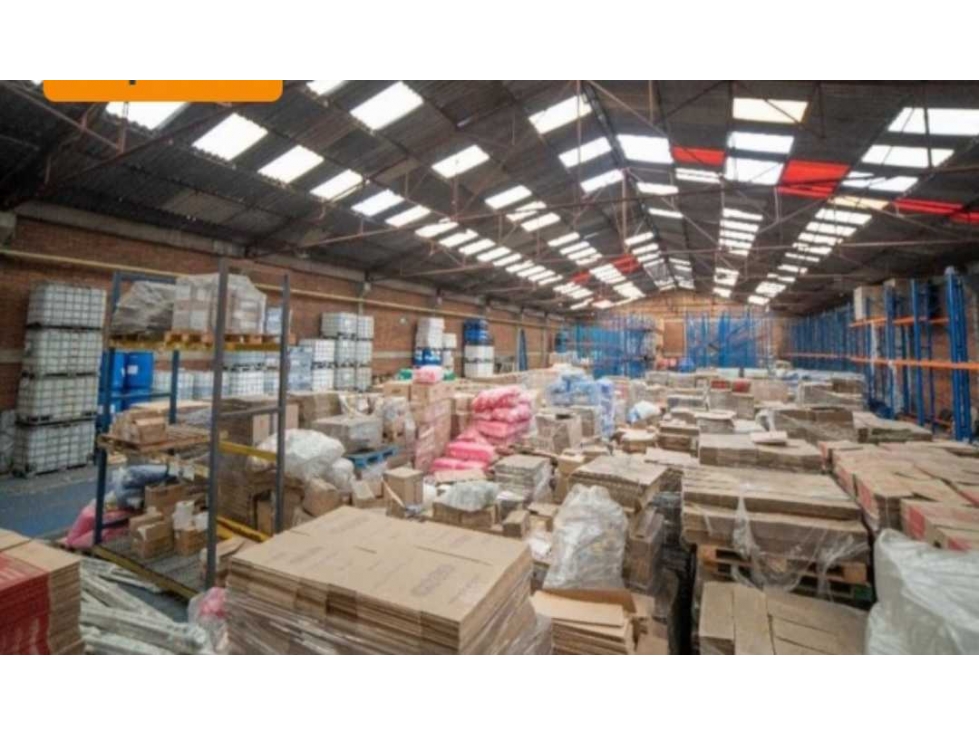 BODEGA INDUSTRIAL EN VENTA SECTOR PUENTE ARANDA, BOGOTÁ