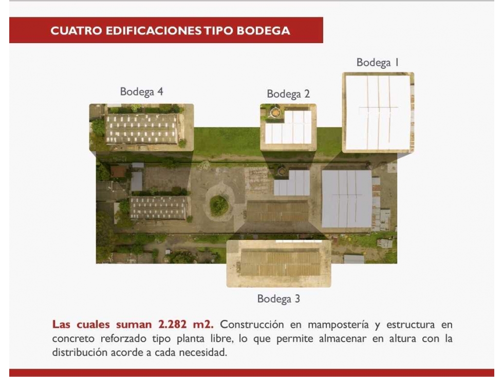 Bodegas y amplias oficinas en zona industrial de Yumbo - 2