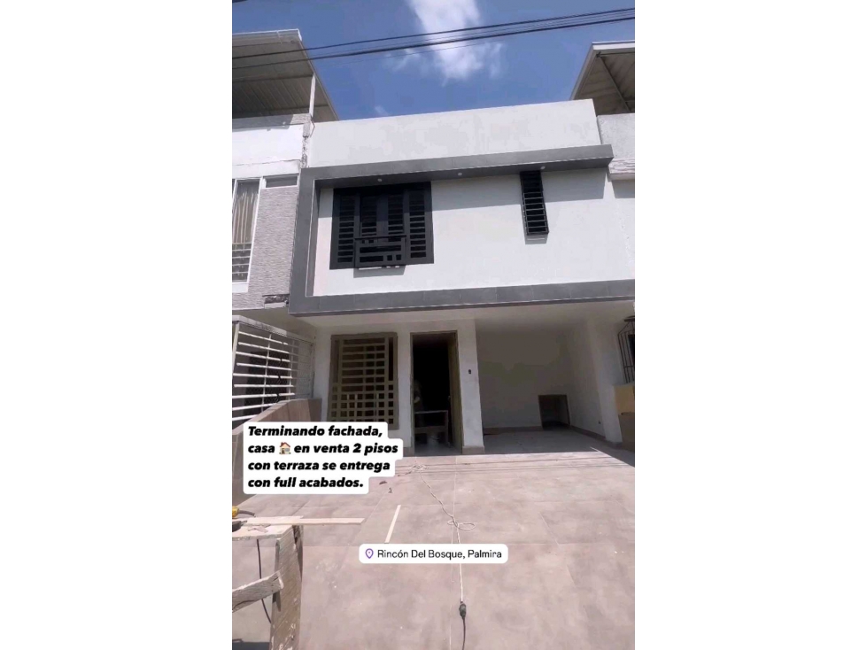 CASA EN EL RINCÓN DEL BOSQUE AMPLIOS ESPACIOS - PALMIRA-VALLE