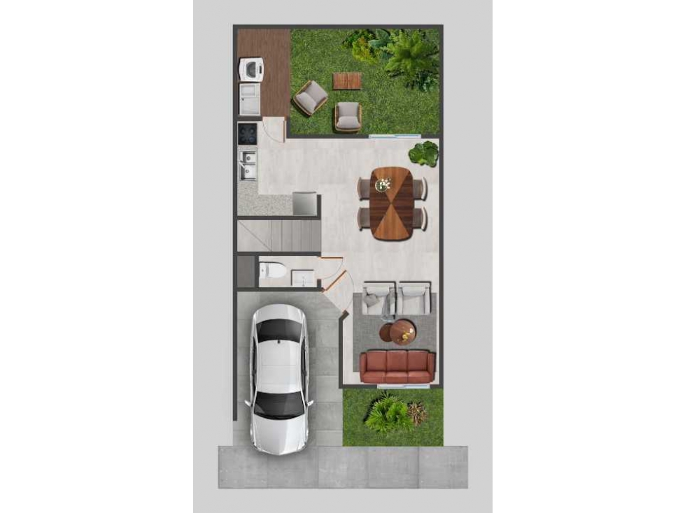 BROKER PROYECTO DE CASAS EN OBRA BLANCA CONJUNTO VARIANTE NORTE — foto 5