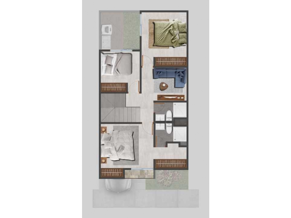 BROKER PROYECTO DE CASAS EN OBRA BLANCA CONJUNTO VARIANTE NORTE — foto 6