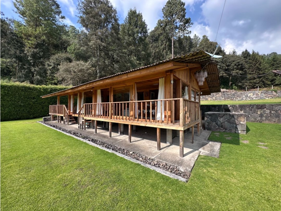 CABAÑA EN ZONA CAMPESTRE | PETFRIENDLY | SAUCOS | VALLE DE BRAVO