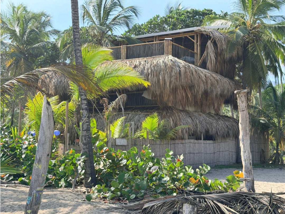 Cabaña frente al mar Santa Marta Colombia — foto 3