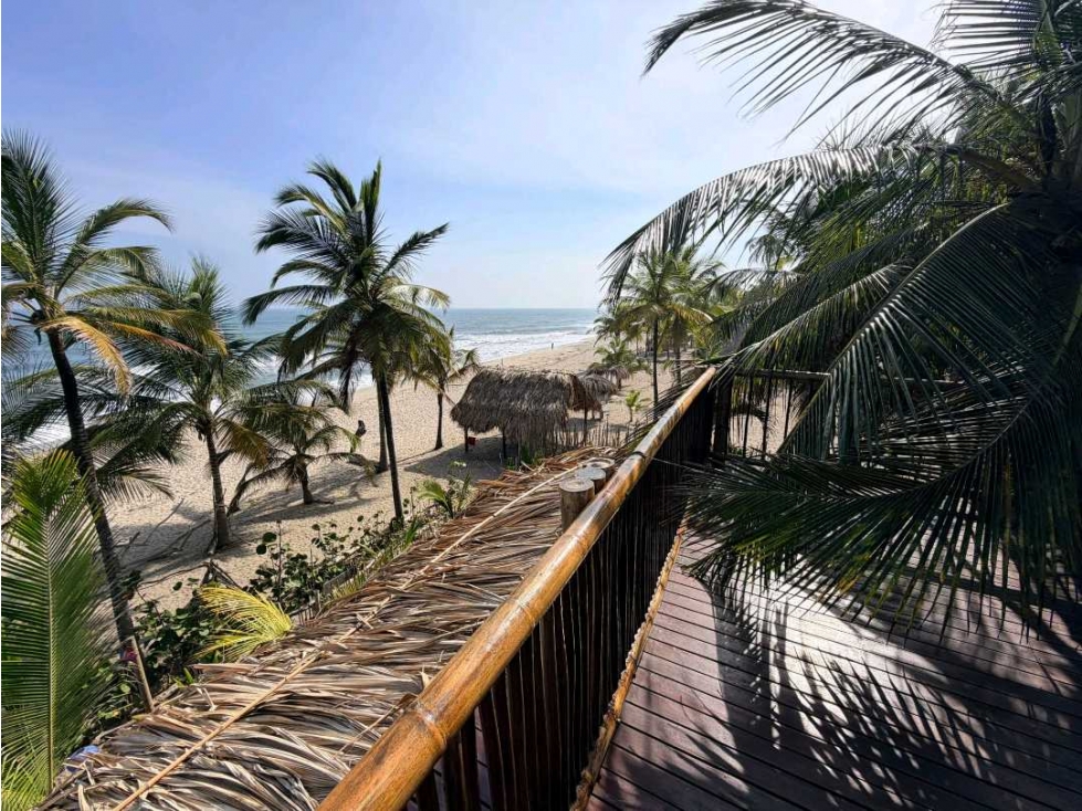 Cabaña frente al mar Santa Marta Colombia — foto 6