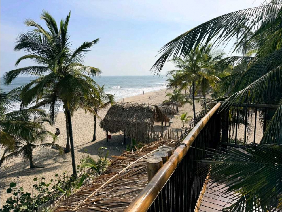 Cabaña frente al mar Santa Marta Colombia — foto 5