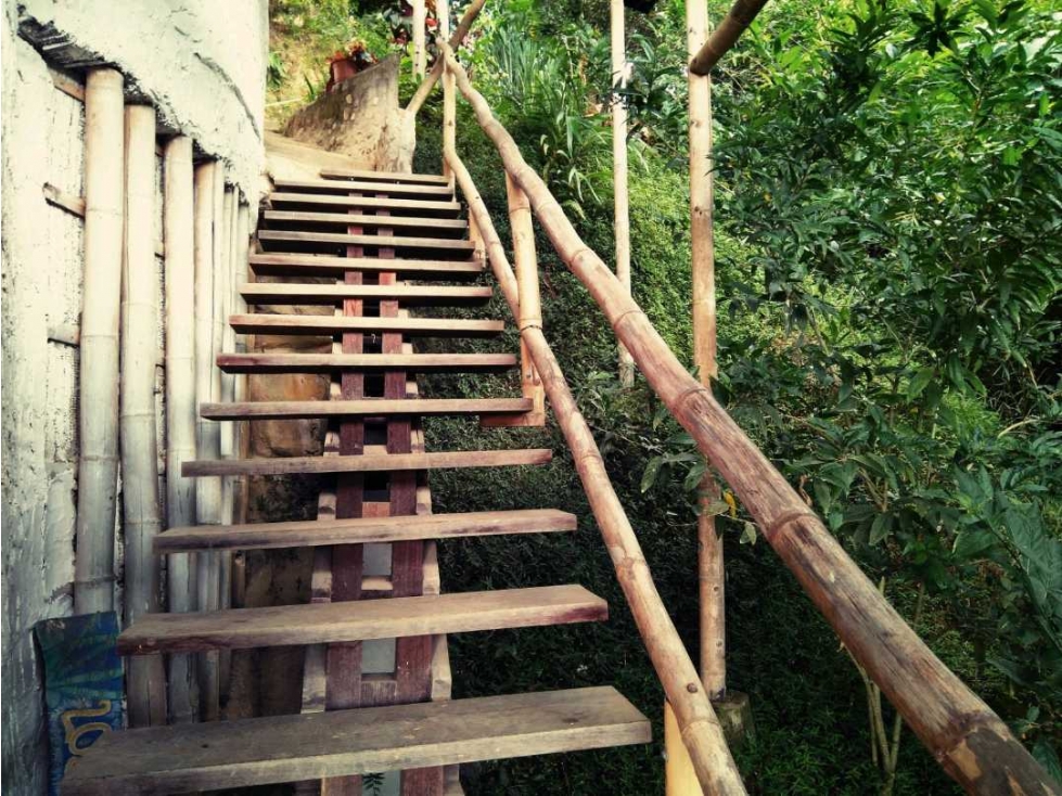 Cabaña turística en zona de montaña en Minca Santa Marta Colombia — foto 5
