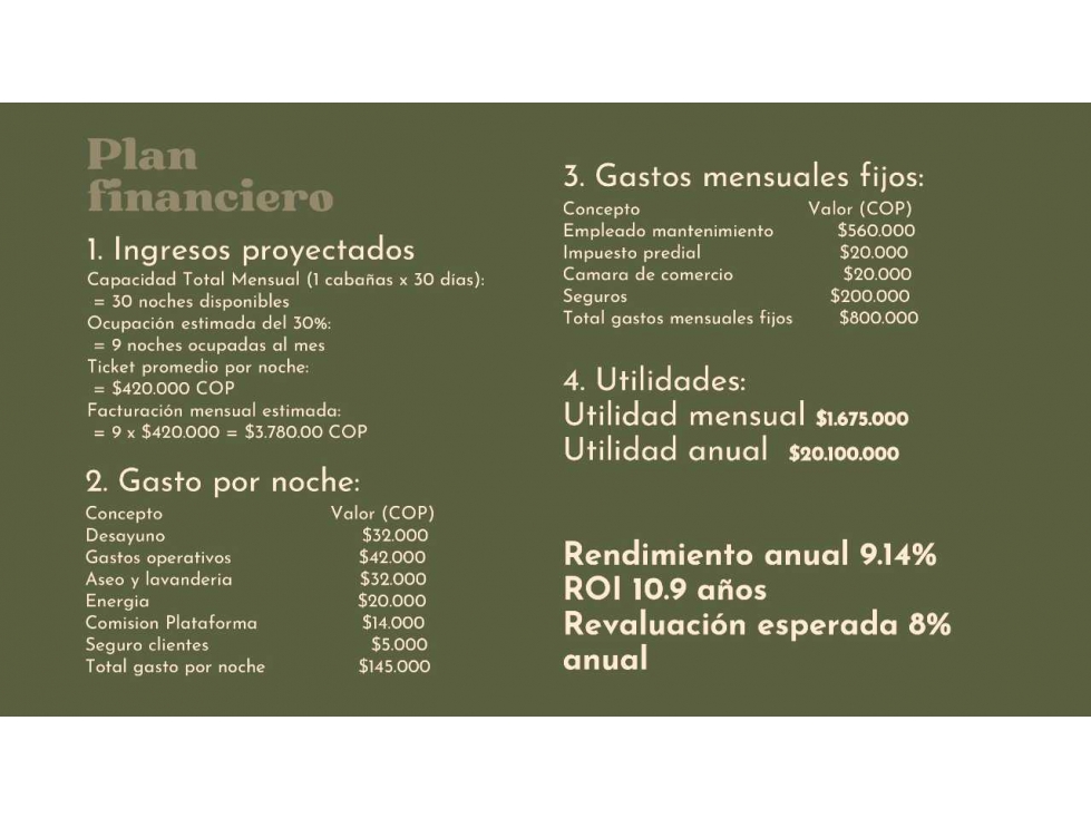 CABAÑAS EN VENTA FRENTE AL MAR - 2