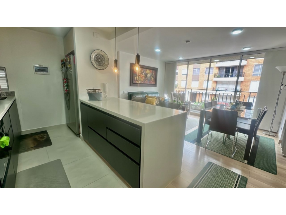 Cajicá Vendo apto, 78 m², 2do piso, 2hab, grj cubierto — foto 2