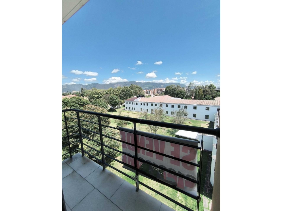 Cajica. Apartamento vista panorámica de 3hab y 2parqueaderos.