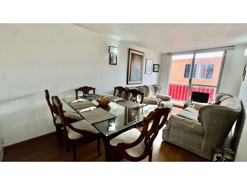 Cajicá vendo apartamento VIS 3 hab 2 baños 52,53m²