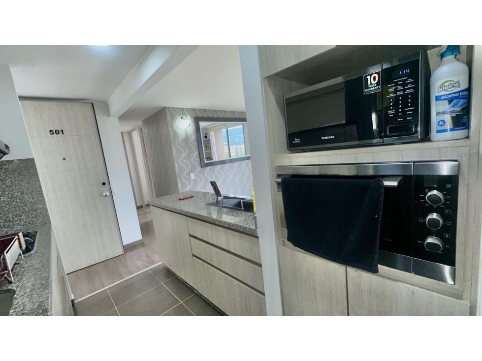 Cajicá vendo apto 61 m² 5to piso externo 3 hab 2 baños 1 grj balcón — foto 4