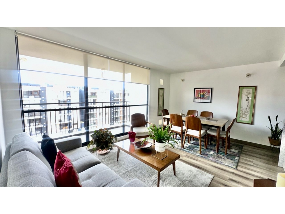 Cajicá vendo apto 6to piso 82.11 m² 3 hab 2 baños 1grj cubierto