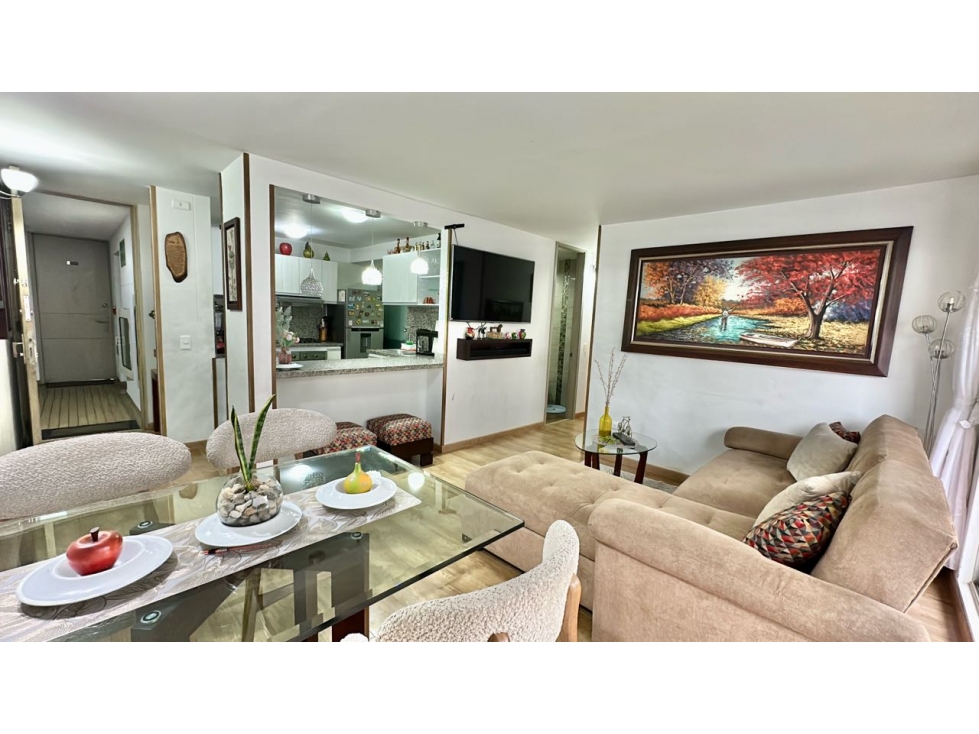 Cajicá Vendo Apto 77 Metros, 2do piso, Grj cubierto, depósito