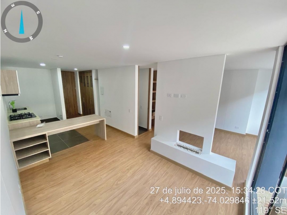 Cajicá Venta Apartaestudio Moderno 48 m²