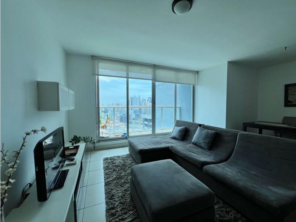 APARTAMENTO EN ALQUILER CANGREJO - PANAMA - AMOBLADO - 2 REC