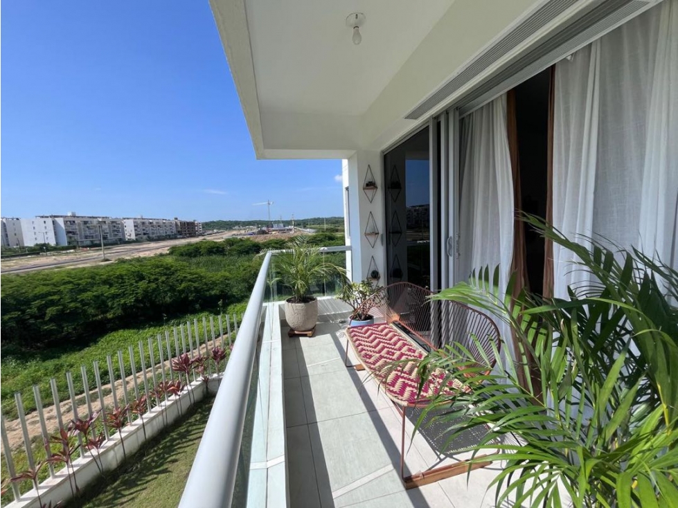 CARTAGENA RENTA APARTAMENTO AMOBLADO SERENA DEL MAR — foto 3