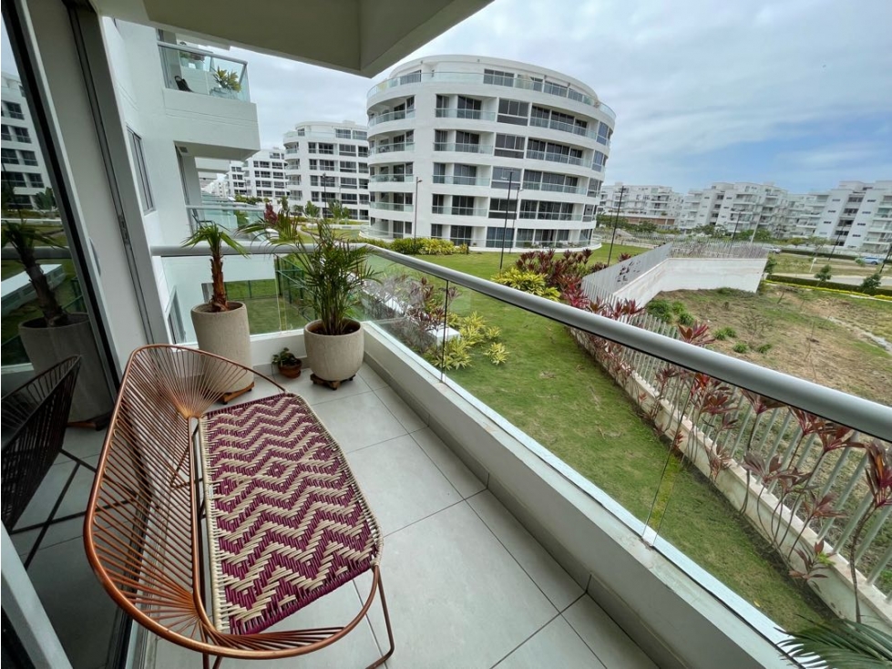 CARTAGENA RENTA APARTAMENTO AMOBLADO SERENA DEL MAR