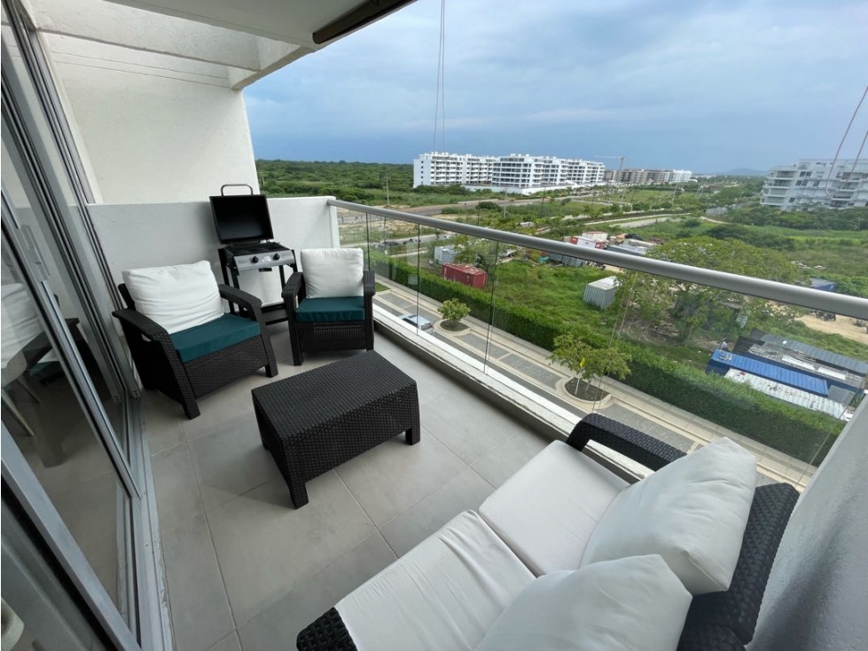 CARTAGENA RENTA APARTAMENTO CON TERRAZA SERENA DEL MAR