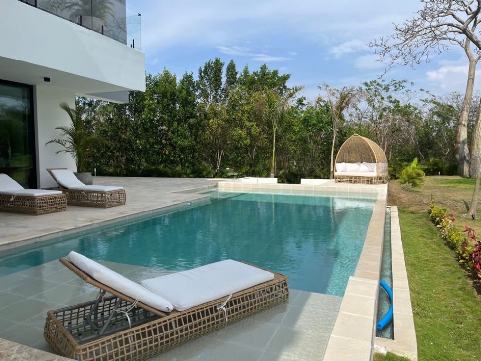 Cartagena VENDO excelente casa en zona norte amoblada - 3