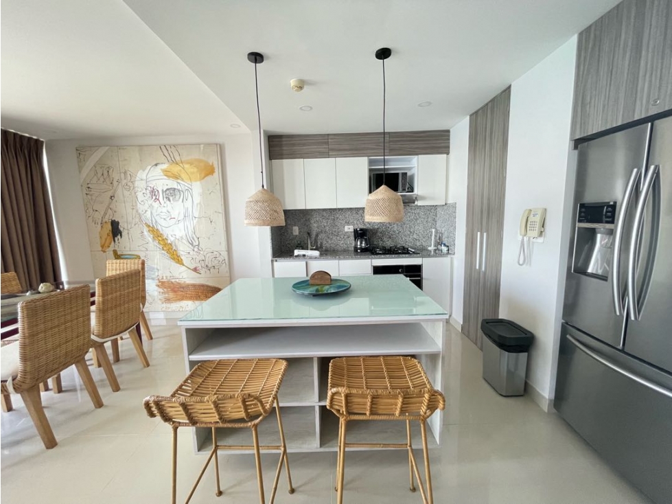 CARTAGENA VENTA APARTAMENTO AMOBLADO BOCAGRANDE — foto 6