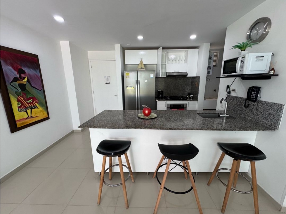 CARTAGENA VENTA APARTAMENTO AMOBLADO MORROS — foto 4