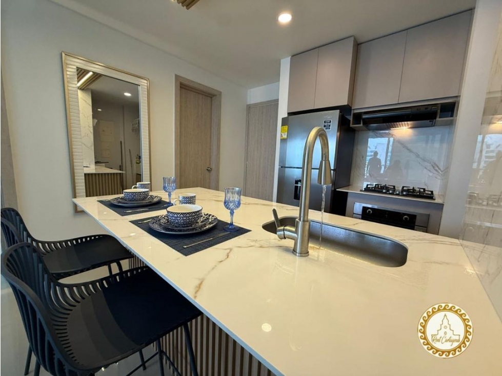 CARTAGENA VENTA APARTAMENTO AMOBLADO MORROS — foto 6