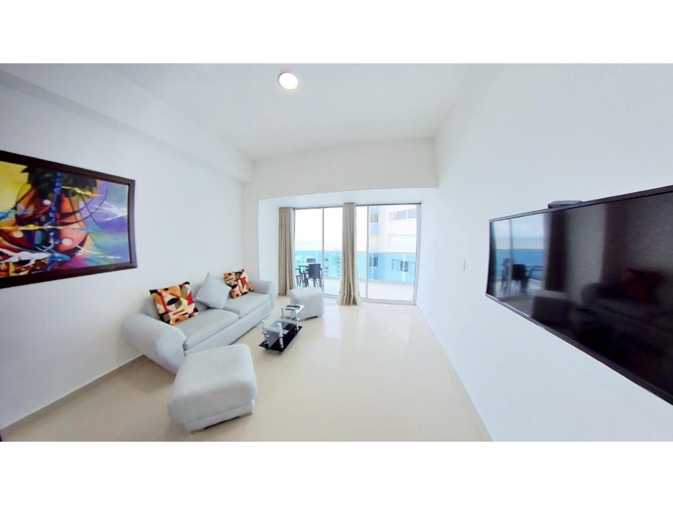 CARTAGENA VENTA APARTAMENTO AMOBLADO LAGUITO — foto 2
