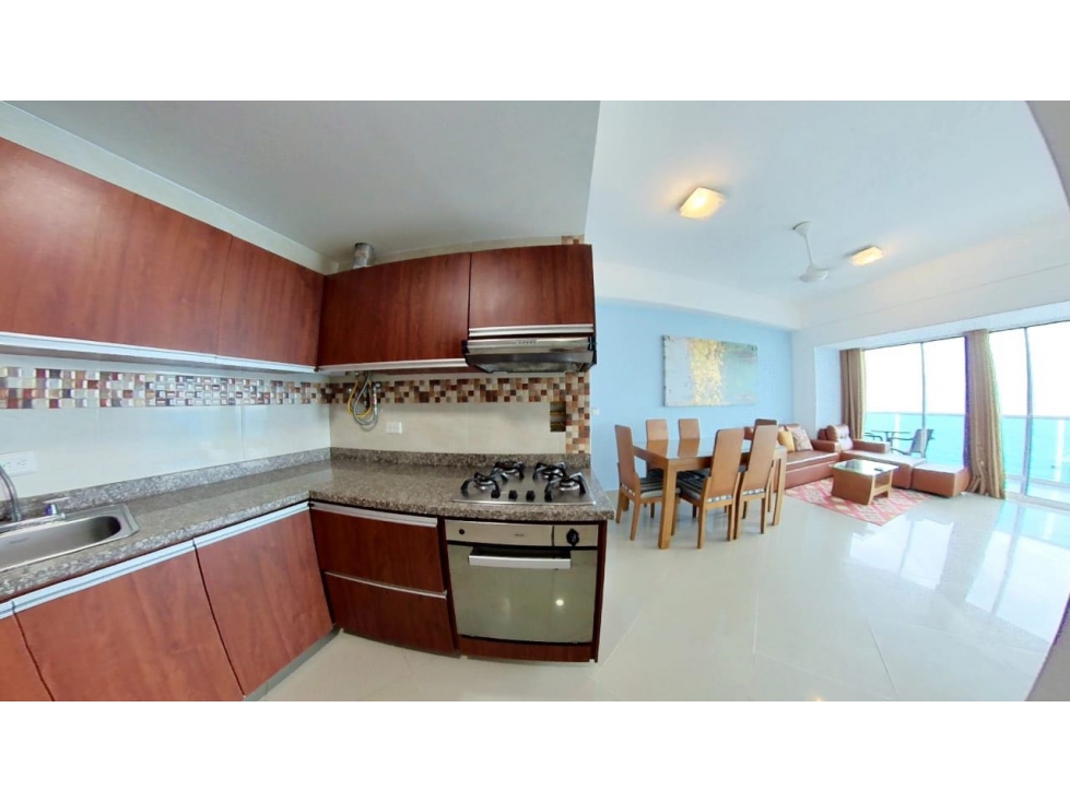 CARTAGENA VENTA APARTAMENTO AMOBLADO LAGUITO — foto 2