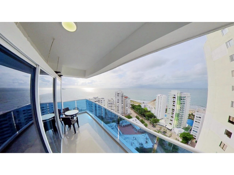 CARTAGENA VENTA APARTAMENTO AMOBLADO LAGUITO — foto 4