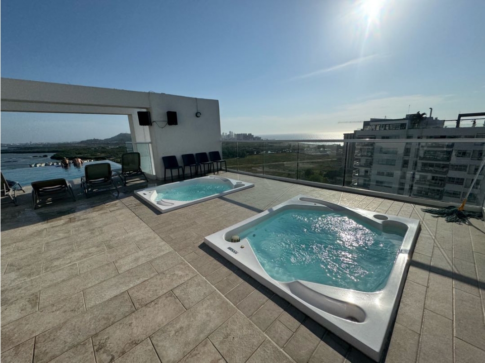 CARTAGENA VENTA APARTAMENTO AMOBLADO CIELO MAR — foto 2