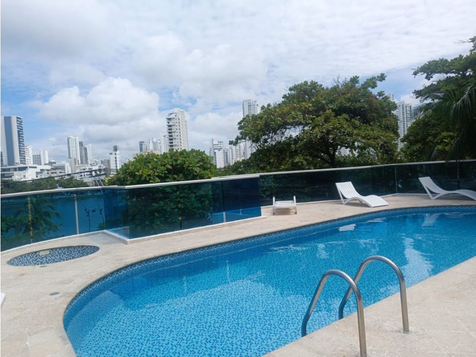CARTAGENA VENTA APARTAMENTO AMOBLADO LAGUITO