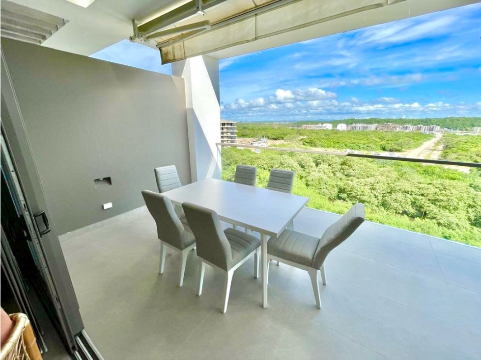 CARTAGENA VENTA RENTA APARTAMENTO AMOBLADO MORROS MANZANILLO — foto 2