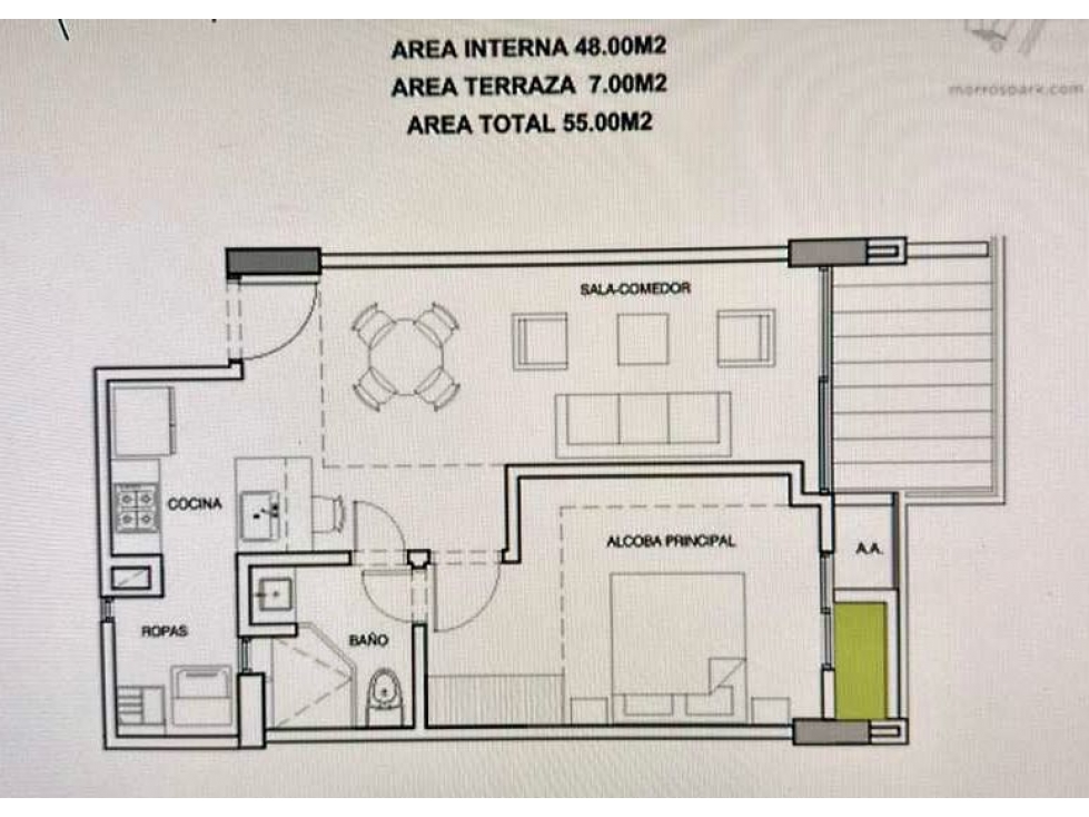 CARTAGENA VENTA APARTAMENTO MORROS MANZANILLO — foto 4