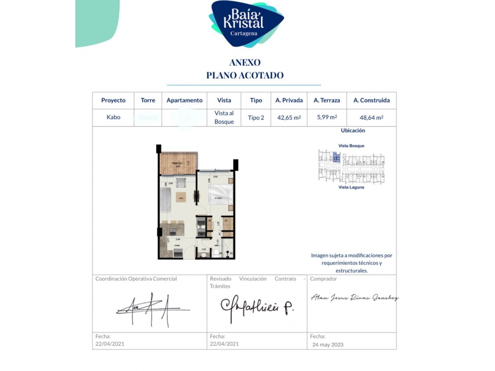 CARTAGENA VENTA APARTAMENTO ZONA NORTE