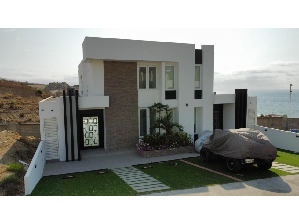 Casa en Alquiler Ciudad del Mar Manta 4 Dormitorios con Piscina - 1