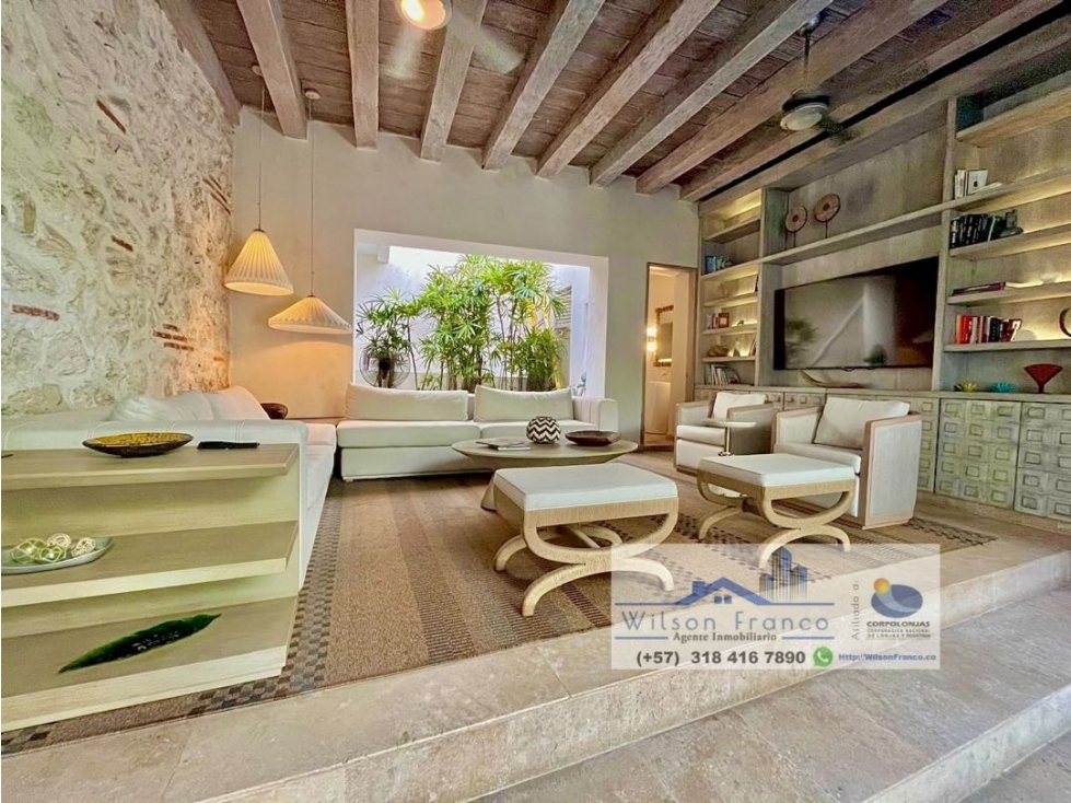 Casa Boutique En Venta | Centro Histórico | Cartagena De Indias — foto 3