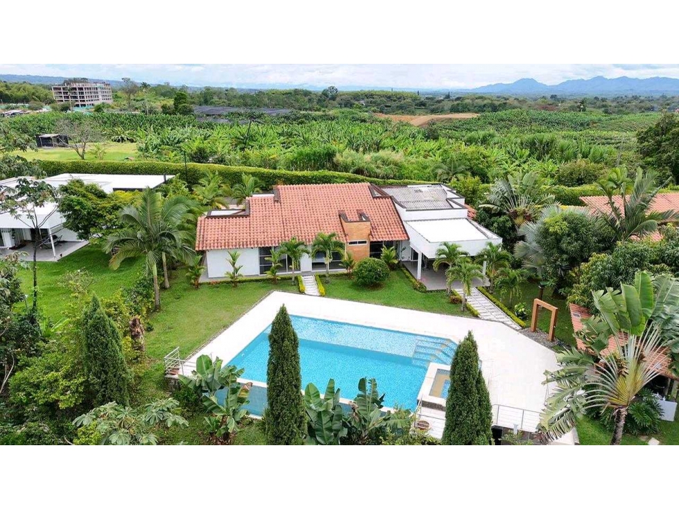 CASA CAMPESTRE DE LUJO CON PISCINA Y JACUZZI — foto 3