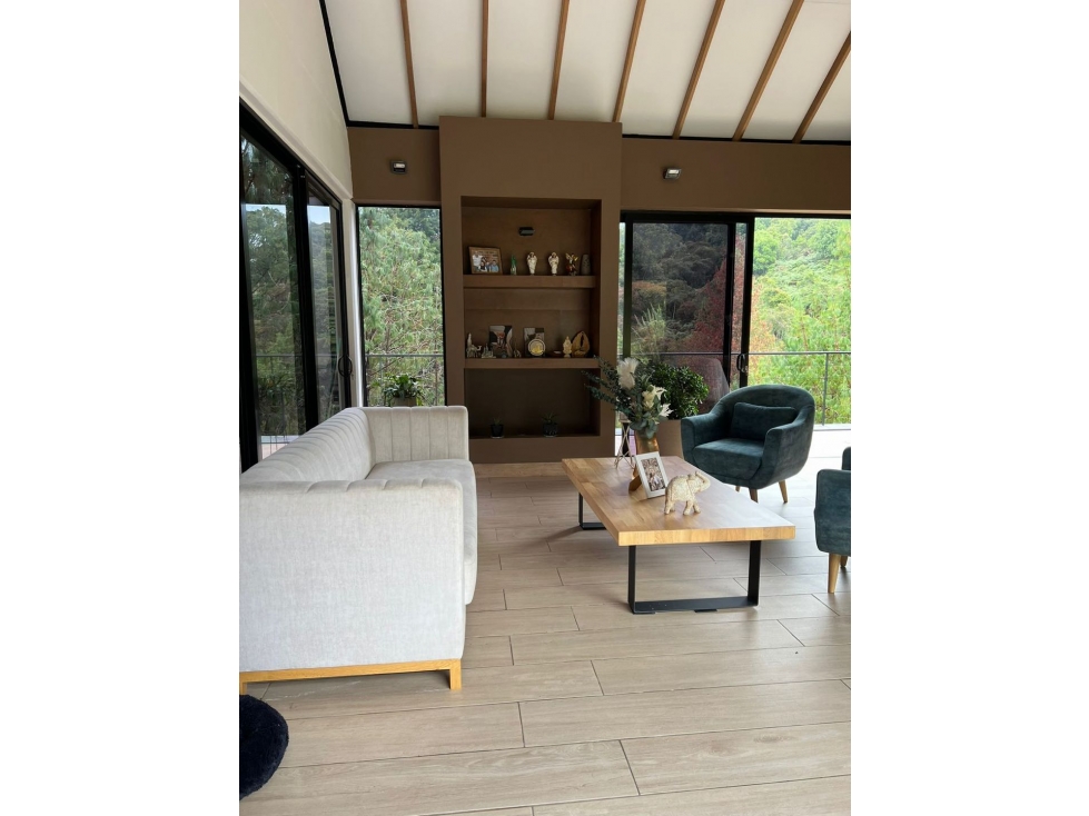 Casa campestre de lujo en Monte Horeb San Félix, vista a la montaña — foto 3