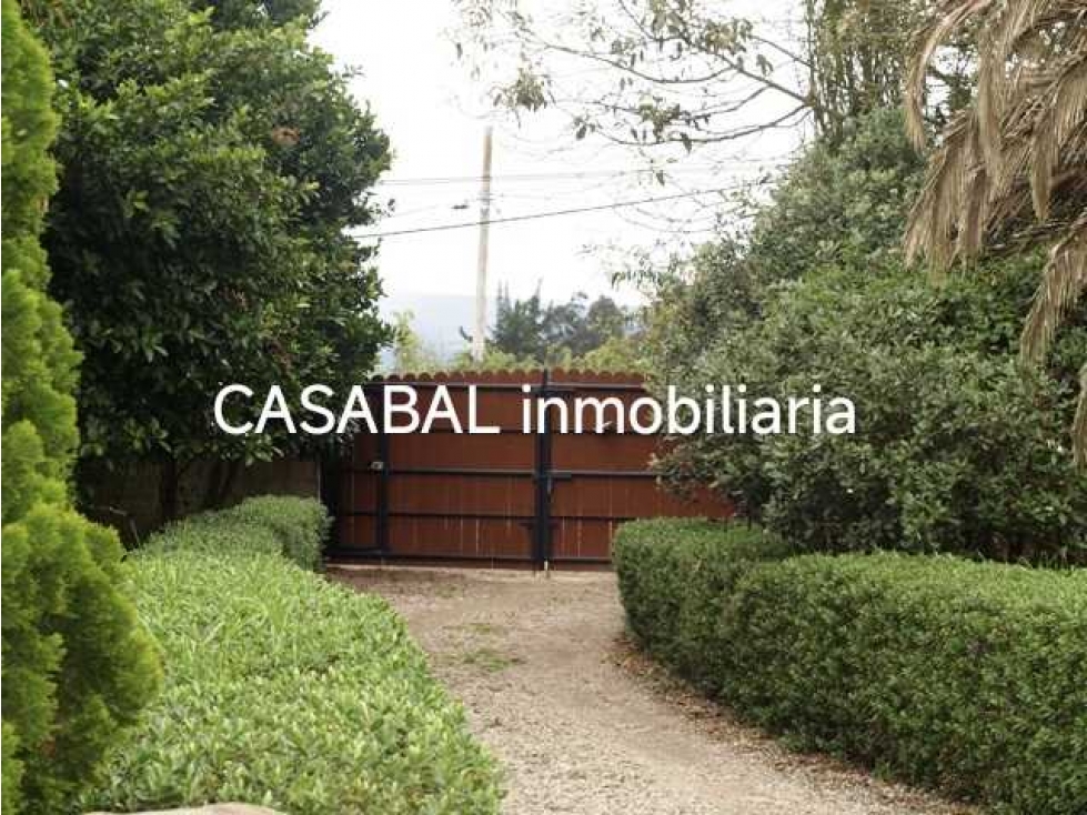 Casa campestre en venta chia - 2