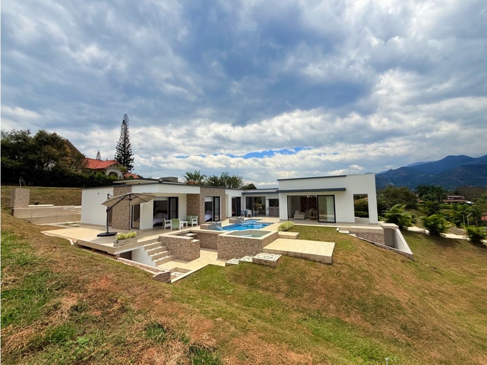 Casa campestre en condominio Acuarela, Buitrera, palmira — foto 2
