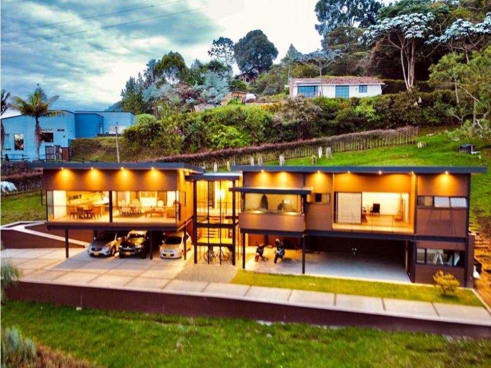 Casa Campestre en Las Palmas para la venta con vista la ciudad - 3