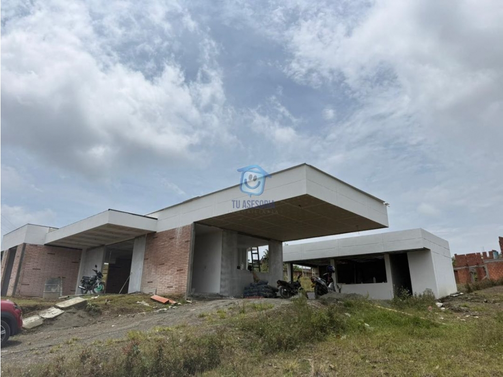 Casa Campestre en construcción en el Lembo-Santa Rosa de Cabal