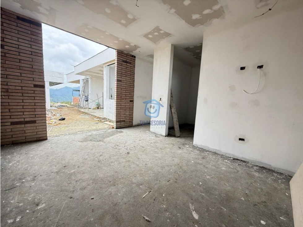Casa Campestre en construcción en el Lembo-Santa Rosa de Cabal — foto 2
