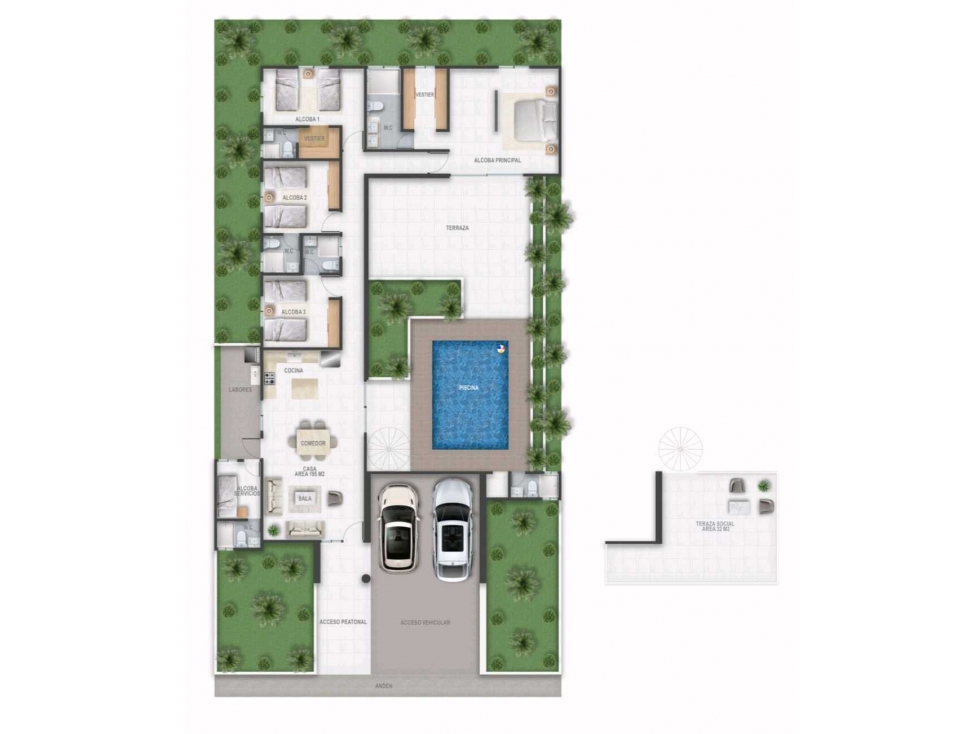 Casa campestre en venta Condominio ARIZONA - 4