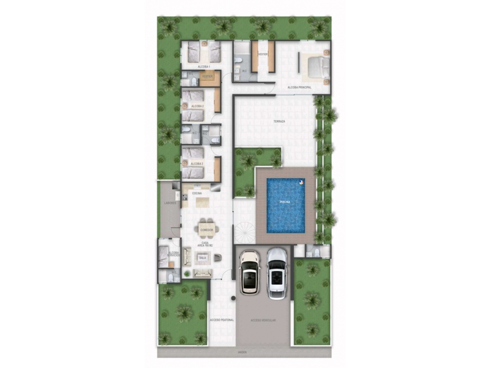 Casa campestre en venta Condominio ARIZONA - 5
