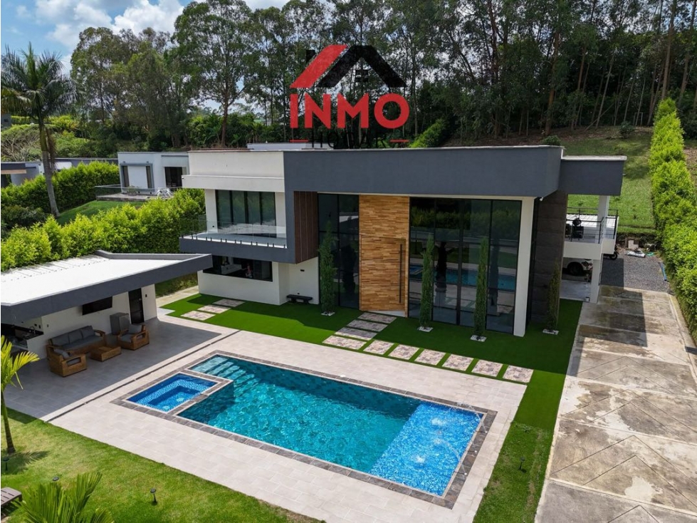 Casa campestre en venta en Combia Pereira