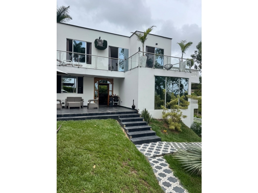 Casa campestre en venta la Vereda Palermo km 47 autopista Medellín